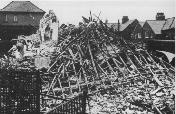 Bomb damage in Prospect Mount Road 1941