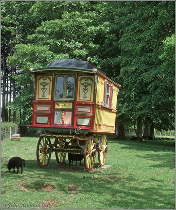 Gipsy Horse Drawn Caravan