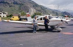 PA28-181 Archer II Aircraft HB-PFB at Sion (now G-BYKL)