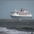 Queen Mary 2 off Scarborough