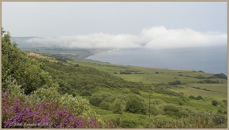 Cloud Cover over Robin Hood's Bay, North Yorkshire