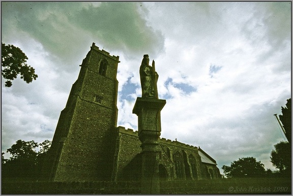 14a Ranworth Church Silhouette
