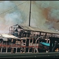 Paddle Steamer RS Caledonia Destroyed by Fire