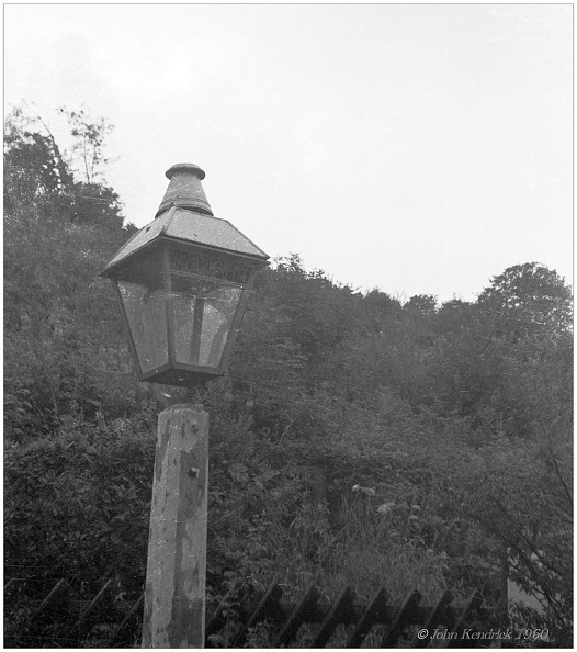 Hayburn Wyke Station Lamp (Aug 1960)