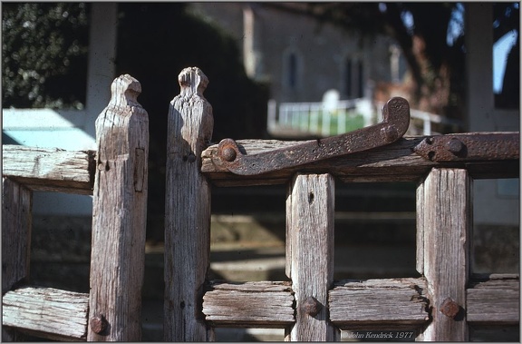 77.05-A08 Gate Detail, Birling Church, Kent