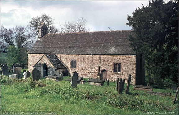 5.100 Church of St Tetti, Llanddetty, Brecknockshire
