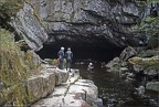 5.106 Caving, Porth yr Ogof, near Ystradfellte. Wales