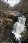 5.107 Sgŵd Clun-gwyn Waterfall, near Ystradfellte, Wales