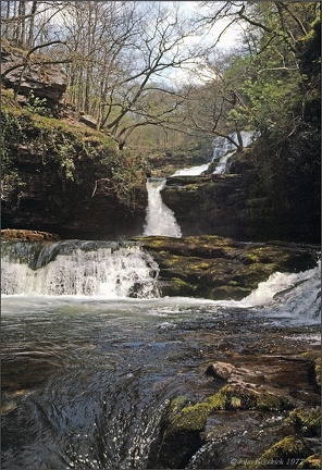 5.110 Sgŵd Isaf Clun-gwyn Waterfall, near Ystradfellte, Wales