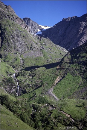 77.07-C01 Waterfalls by Loch Achtriochtan, Scottish Highlands
