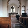 6.130 St Andrew, Willingale Spain Church Interior, Essex