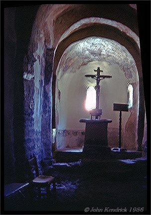 6.10a Church interior, Sant Romà de les Bons, Encamp