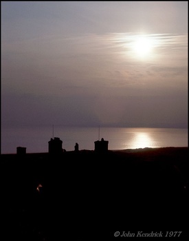 5.149a Harlech Castle Sunset