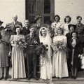 Hilda and Fred's Wedding group photo