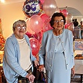 Hilda and Ann at Ann's 90th Birthday Celebration in 2008
