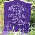 Ebberston - Lilian Harry & Billy Vasey graves