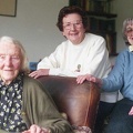 Kath Cottingham with Anne McWhan and Hilda Kendrick