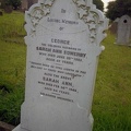 George & Sarah Ann Sowerby grave, Messingham, Lincolnshire