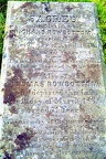 Richard & Thomas Rowbottom grave, Messingham, Lincolnshire