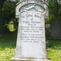 Cottingham, Emily & Richard grave Scarborough [May 96]