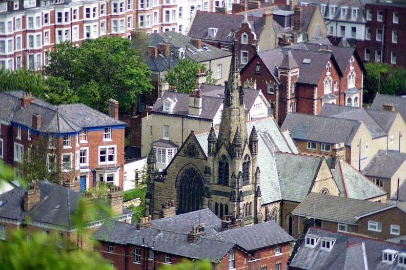 St. Martin's Church from Oliver's Mount, Scarborough