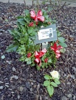 ATK Plaque in the Rose Garden Barkingside Cemetery