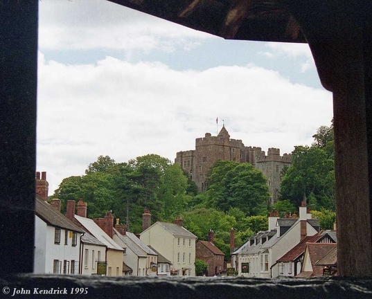 Dunster Castle from the Yarn Market