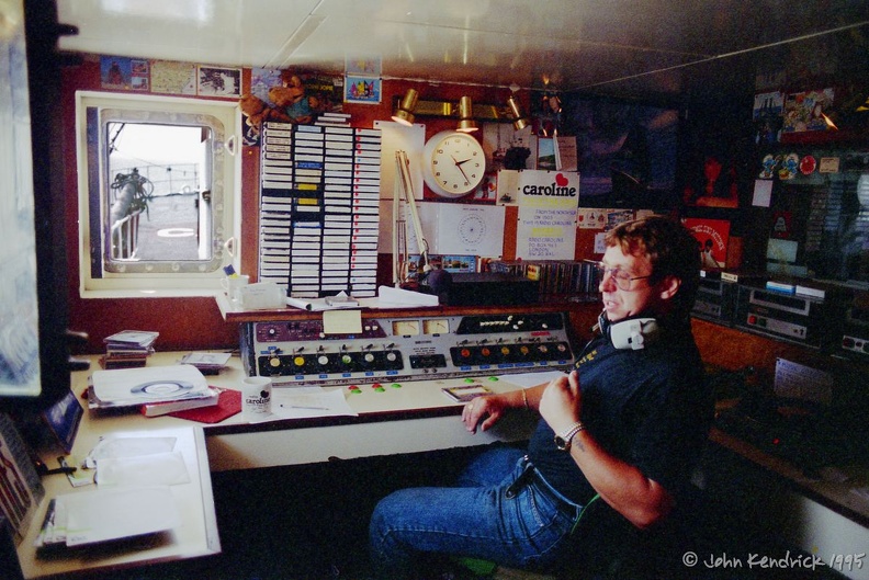 Norman Barrington on Radio Caroline