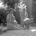 Hilda with John & parents