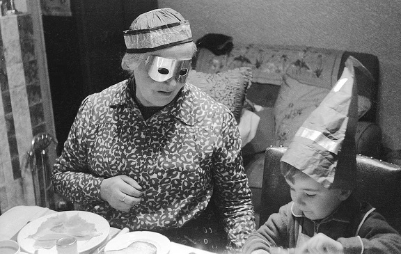 Charlotte Harriet Kendrick & JAK - Christmas 1952