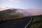 Fog Across Road, near Snaefell, Isle of Man