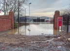River Foss flooding, Foss Bank beside Sainsbury's, York, Dec 2015