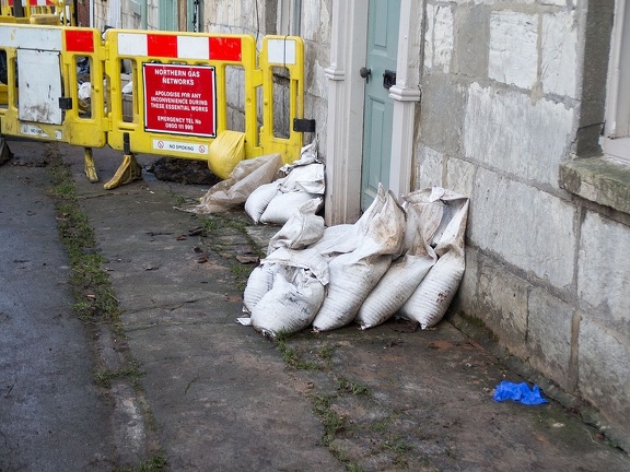 Tadcaster flood aftermath