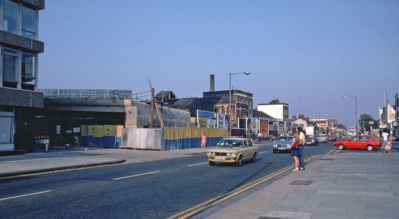Ilford High Road - Winston Way Flyover construction