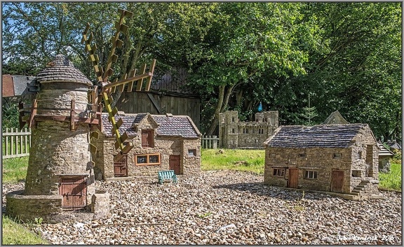 Model Village Windmill