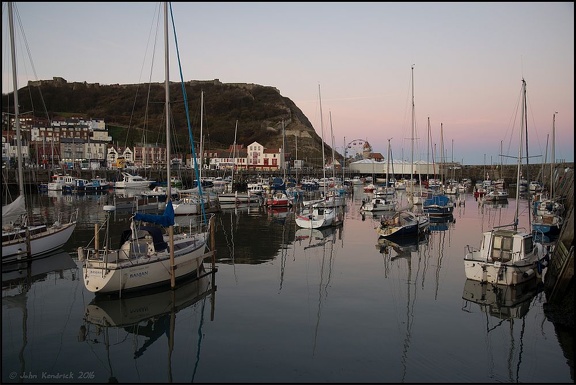Dusk - Scarborough Harbour