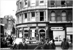 IRA Car Bomb Damage, Newgate Street, London, March 1973