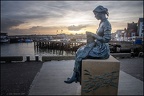 The Gansey Girl and Bridlington Harbour