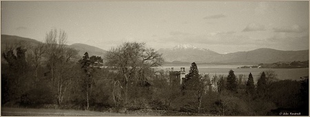 Ben Lomond from Auchendennan House