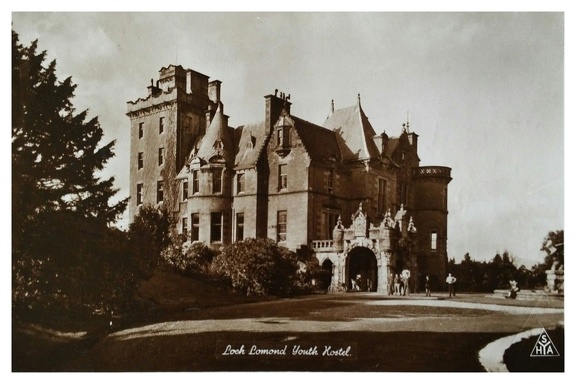 Auchendennan Hostel postcard