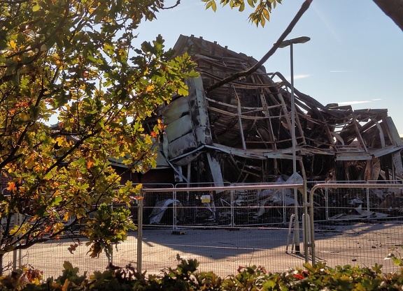 B&M Fire York, the aftermath.