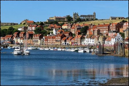 Whitby - River Esk and Abbey