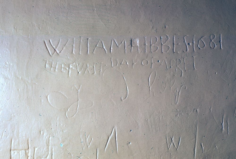 5.088 Ancient Graffiti, St. Briavels Castle, Lydney