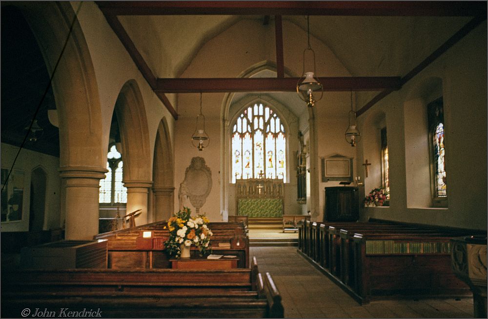 6.129 St Christopher, Willingale Doe Church Interior, Essex