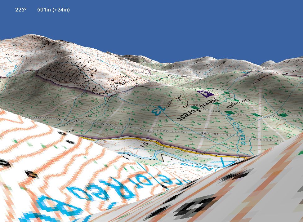 77.07-D10 - 3D Map - Glen Nevis