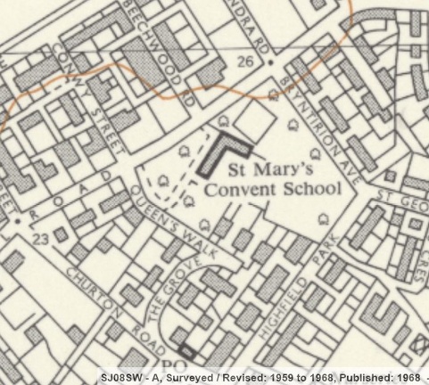 St Mary's Convent School Rhyl OS 1968.jpg