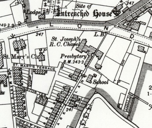 St Joseph's Newbury OS 1900.jpg