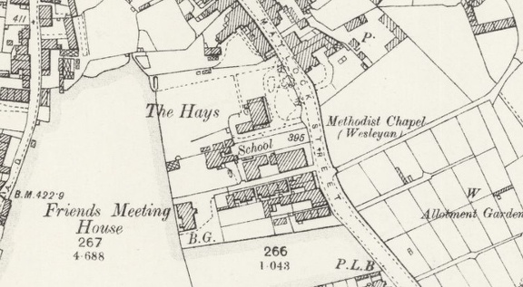 Bakewell Methodist School (Derbyshire) OS.jpg